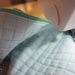 fully quilted pillow - how to add a zipper [tutorial]